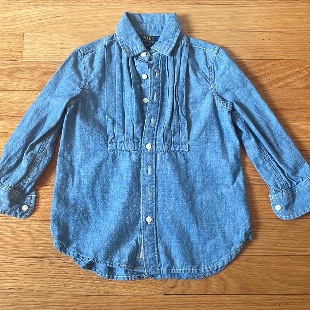Polo Ralph Lauren denim dress/shirt